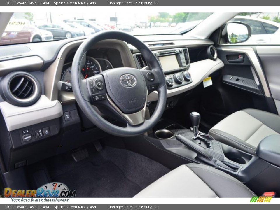 2013 Toyota RAV4 LE AWD Spruce Green Mica / Ash Photo #6