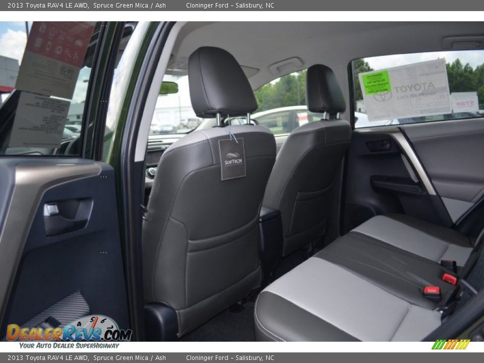 2013 Toyota RAV4 LE AWD Spruce Green Mica / Ash Photo #7