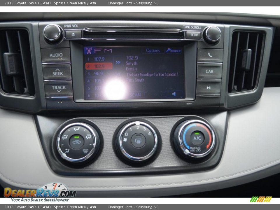 2013 Toyota RAV4 LE AWD Spruce Green Mica / Ash Photo #11