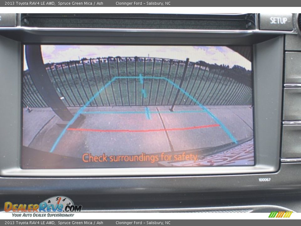 2013 Toyota RAV4 LE AWD Spruce Green Mica / Ash Photo #12
