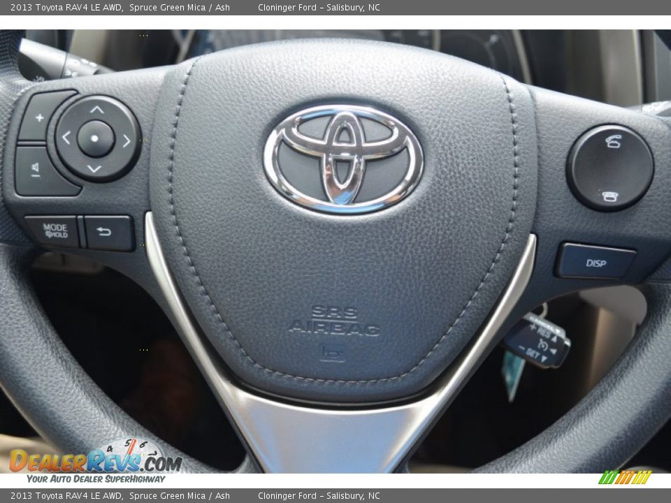 2013 Toyota RAV4 LE AWD Spruce Green Mica / Ash Photo #15