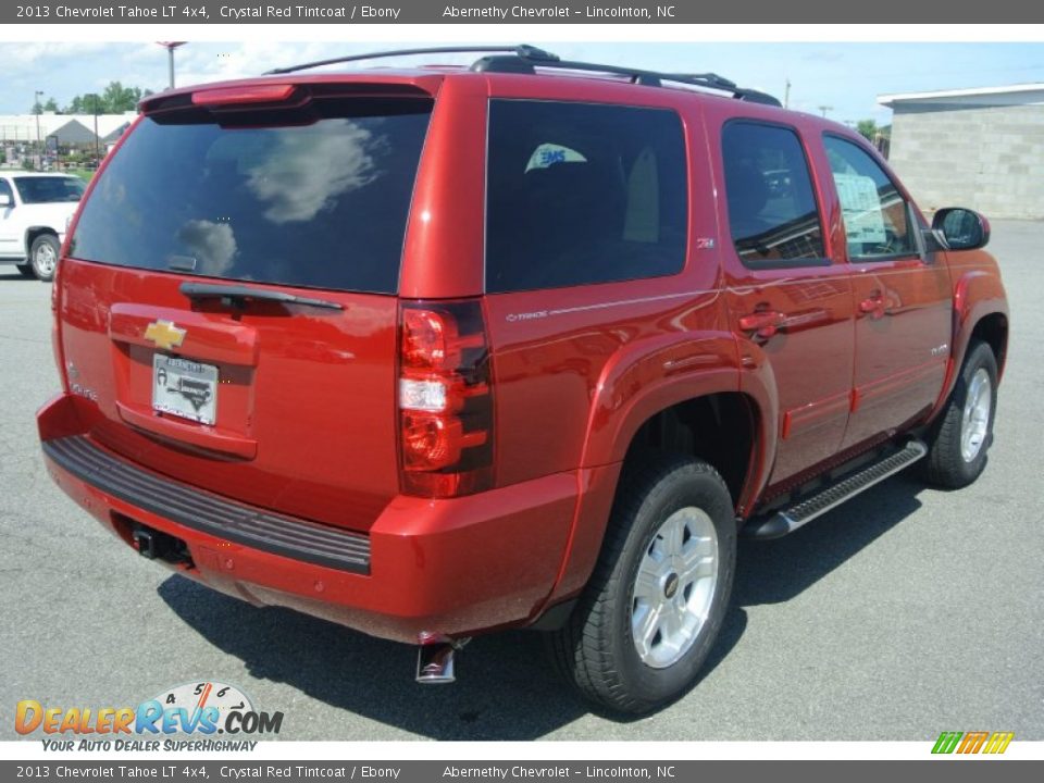 2013 Chevrolet Tahoe LT 4x4 Crystal Red Tintcoat / Ebony Photo #5