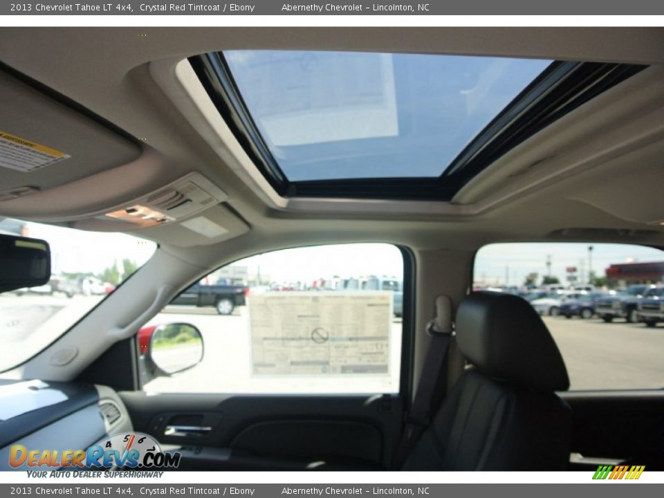 2013 Chevrolet Tahoe LT 4x4 Crystal Red Tintcoat / Ebony Photo #11