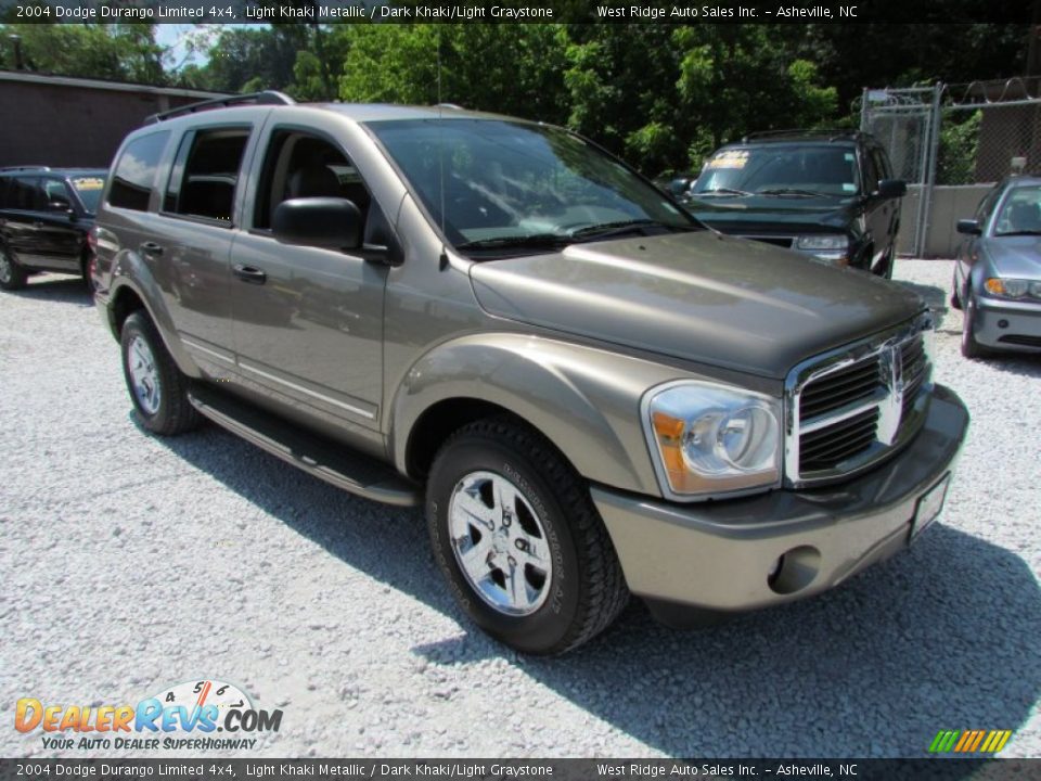 2004 Dodge Durango Limited 4x4 Light Khaki Metallic / Dark Khaki/Light Graystone Photo #1