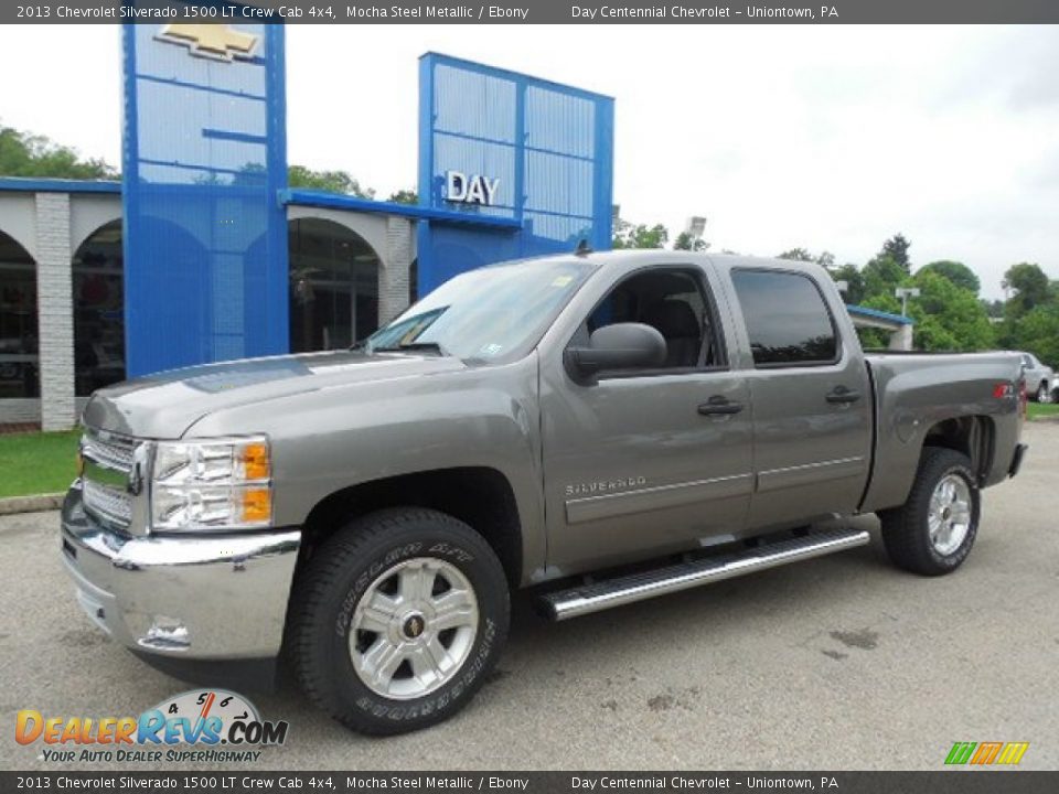 2013 Chevrolet Silverado 1500 LT Crew Cab 4x4 Mocha Steel Metallic / Ebony Photo #1