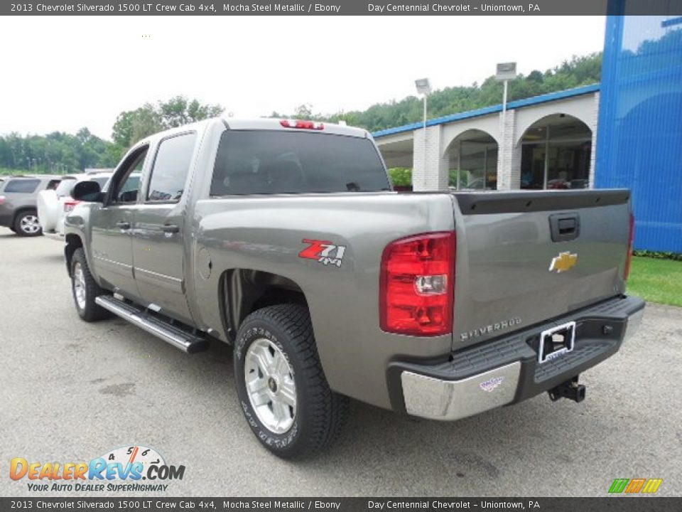 2013 Chevrolet Silverado 1500 LT Crew Cab 4x4 Mocha Steel Metallic / Ebony Photo #4