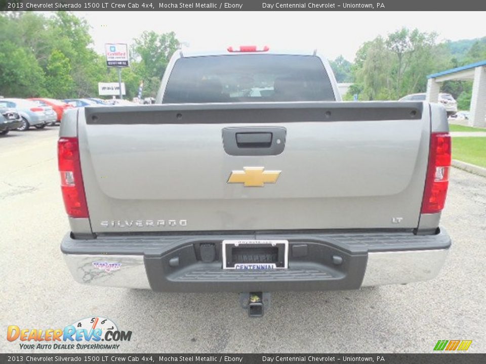 2013 Chevrolet Silverado 1500 LT Crew Cab 4x4 Mocha Steel Metallic / Ebony Photo #5