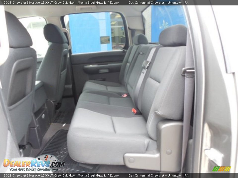 2013 Chevrolet Silverado 1500 LT Crew Cab 4x4 Mocha Steel Metallic / Ebony Photo #13