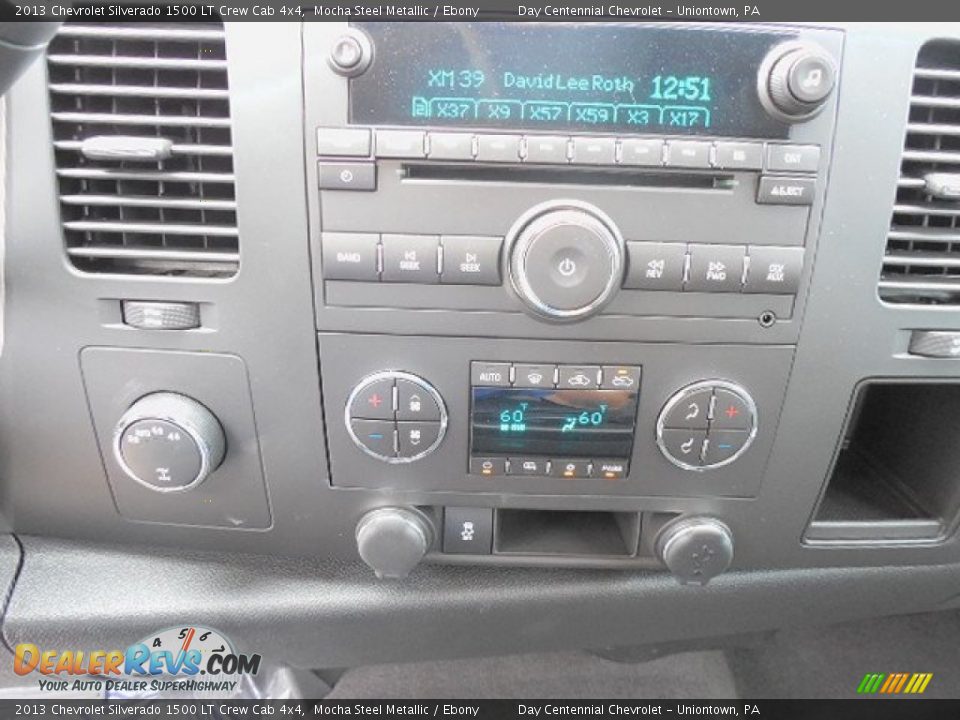 2013 Chevrolet Silverado 1500 LT Crew Cab 4x4 Mocha Steel Metallic / Ebony Photo #15