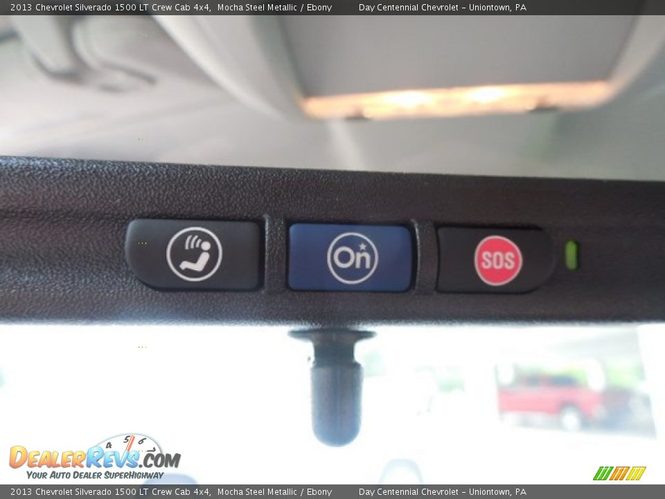 2013 Chevrolet Silverado 1500 LT Crew Cab 4x4 Mocha Steel Metallic / Ebony Photo #17