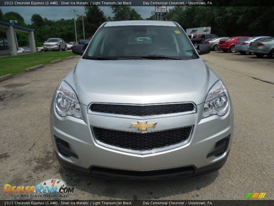 2013 Chevrolet Equinox LS AWD Silver Ice Metallic / Light Titanium/Jet Black Photo #11