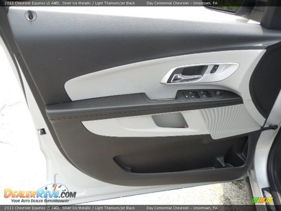 2013 Chevrolet Equinox LS AWD Silver Ice Metallic / Light Titanium/Jet Black Photo #12