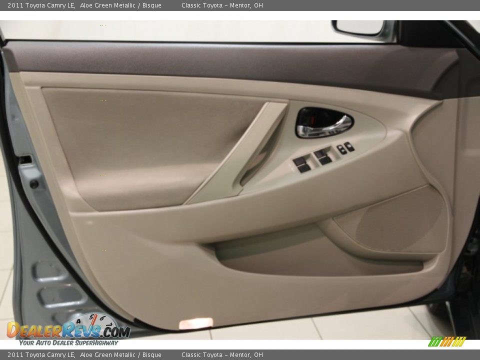 2011 Toyota Camry LE Aloe Green Metallic / Bisque Photo #4