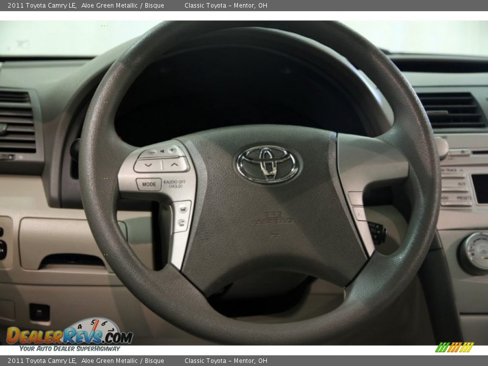 2011 Toyota Camry LE Aloe Green Metallic / Bisque Photo #6