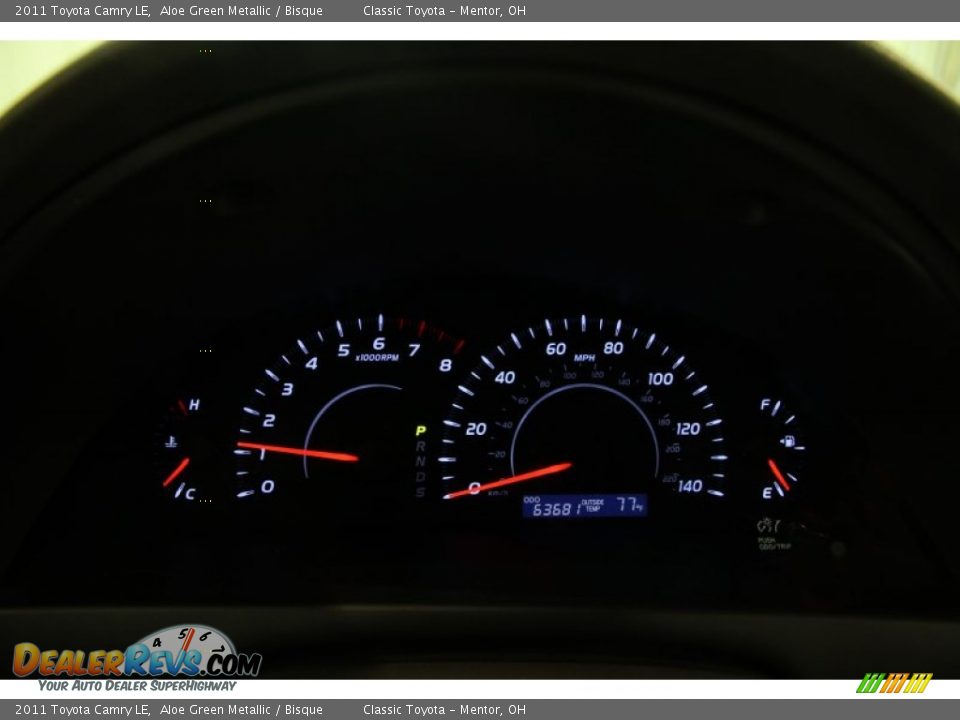2011 Toyota Camry LE Aloe Green Metallic / Bisque Photo #7