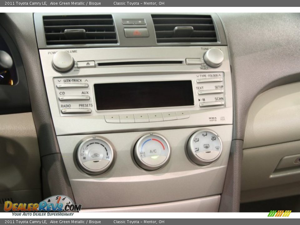 2011 Toyota Camry LE Aloe Green Metallic / Bisque Photo #8