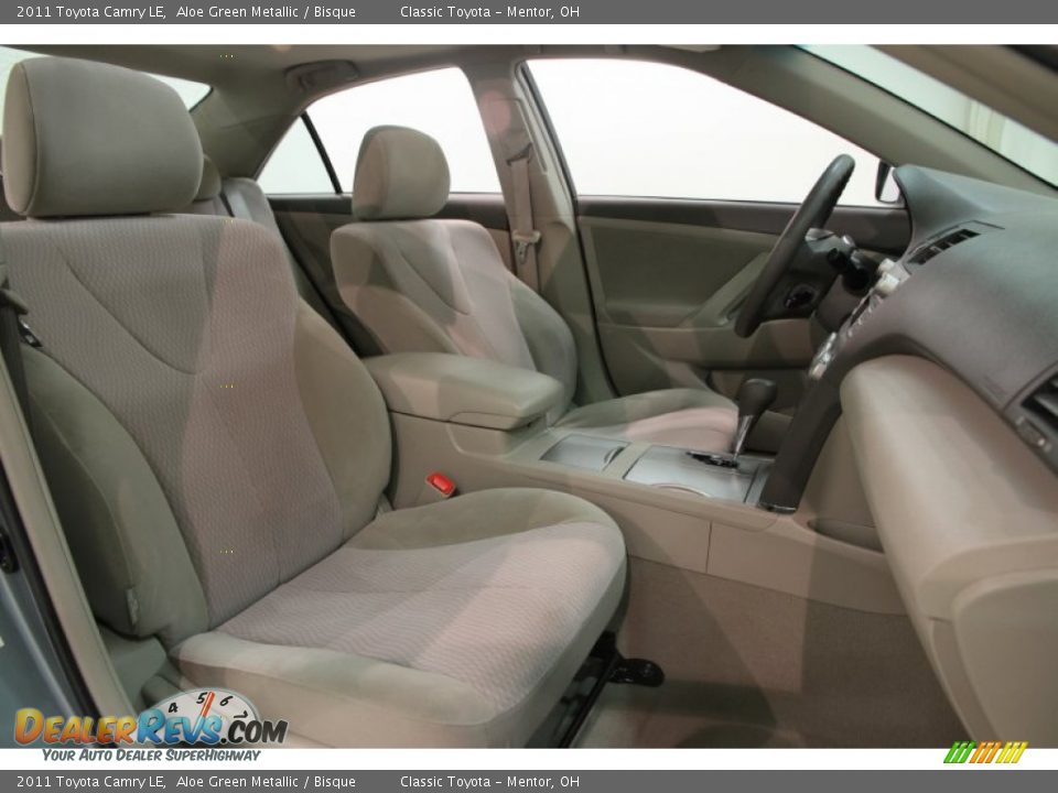 2011 Toyota Camry LE Aloe Green Metallic / Bisque Photo #11