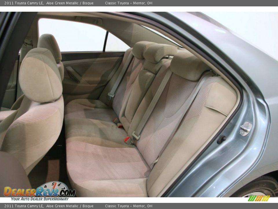 2011 Toyota Camry LE Aloe Green Metallic / Bisque Photo #13