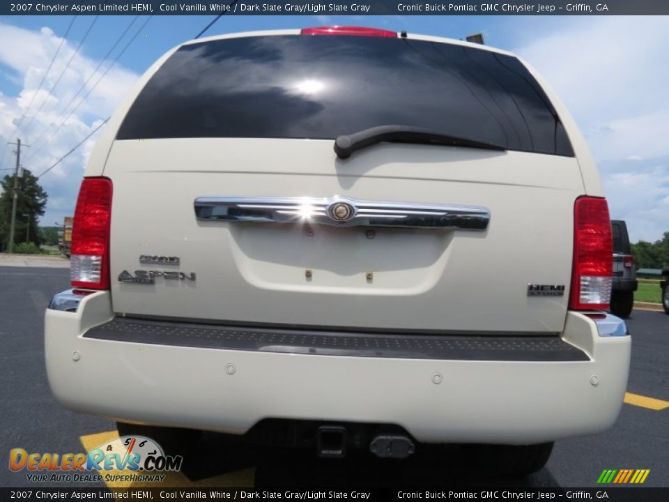 2007 Chrysler Aspen Limited HEMI Cool Vanilla White / Dark Slate Gray/Light Slate Gray Photo #6