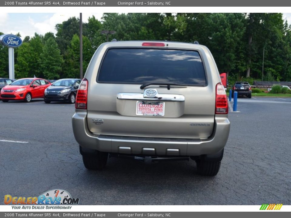 2008 Toyota 4Runner SR5 4x4 Driftwood Pearl / Taupe Photo #4