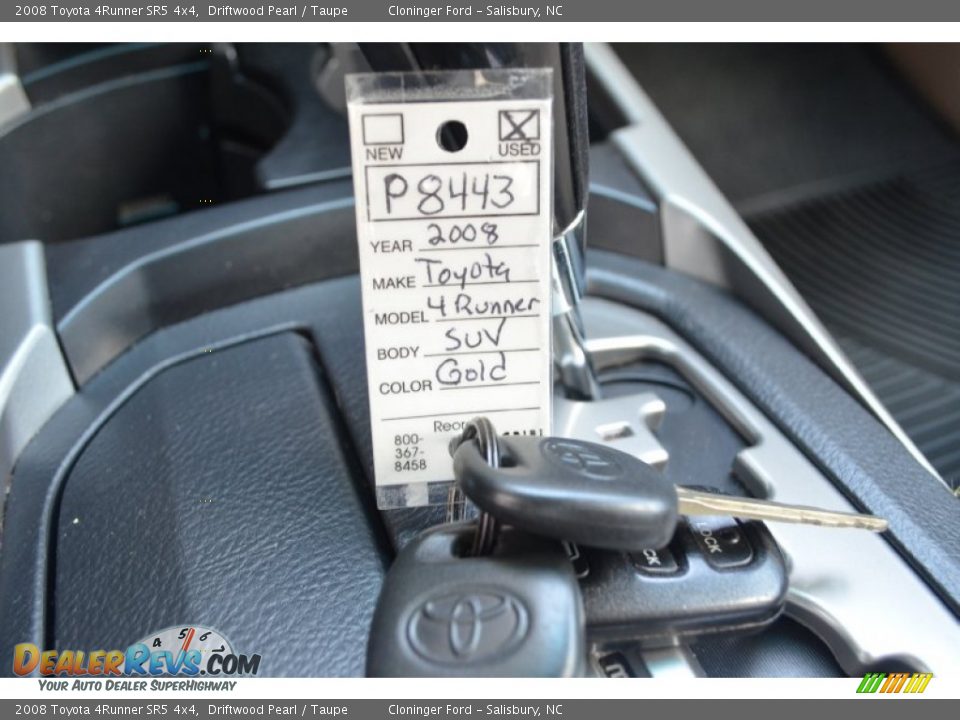 2008 Toyota 4Runner SR5 4x4 Driftwood Pearl / Taupe Photo #25