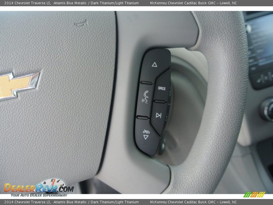 2014 Chevrolet Traverse LS Atlantis Blue Metallic / Dark Titanium/Light Titanium Photo #13
