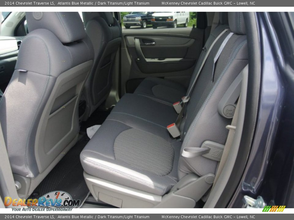 2014 Chevrolet Traverse LS Atlantis Blue Metallic / Dark Titanium/Light Titanium Photo #14