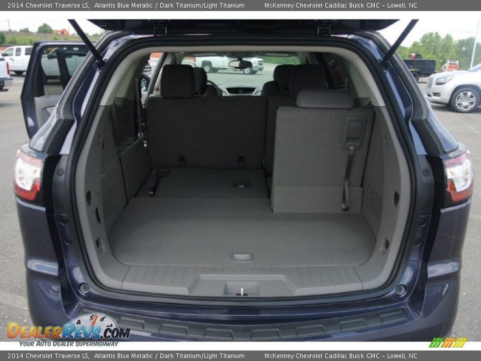 2014 Chevrolet Traverse LS Atlantis Blue Metallic / Dark Titanium/Light Titanium Photo #15
