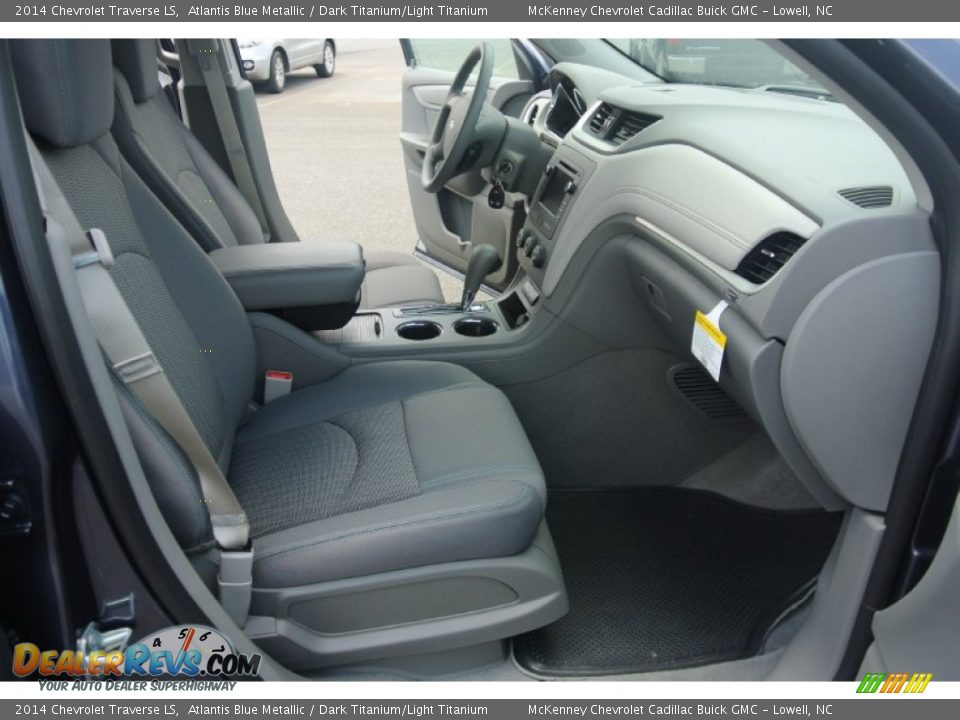 2014 Chevrolet Traverse LS Atlantis Blue Metallic / Dark Titanium/Light Titanium Photo #17