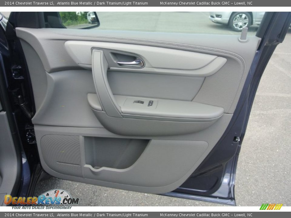 2014 Chevrolet Traverse LS Atlantis Blue Metallic / Dark Titanium/Light Titanium Photo #18