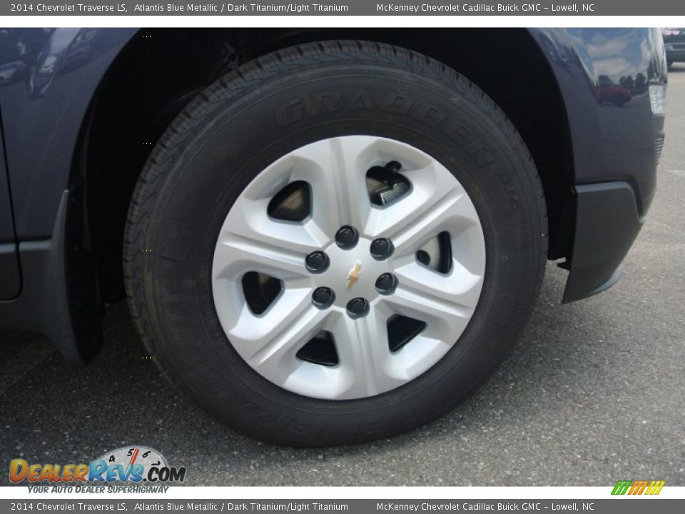 2014 Chevrolet Traverse LS Atlantis Blue Metallic / Dark Titanium/Light Titanium Photo #19