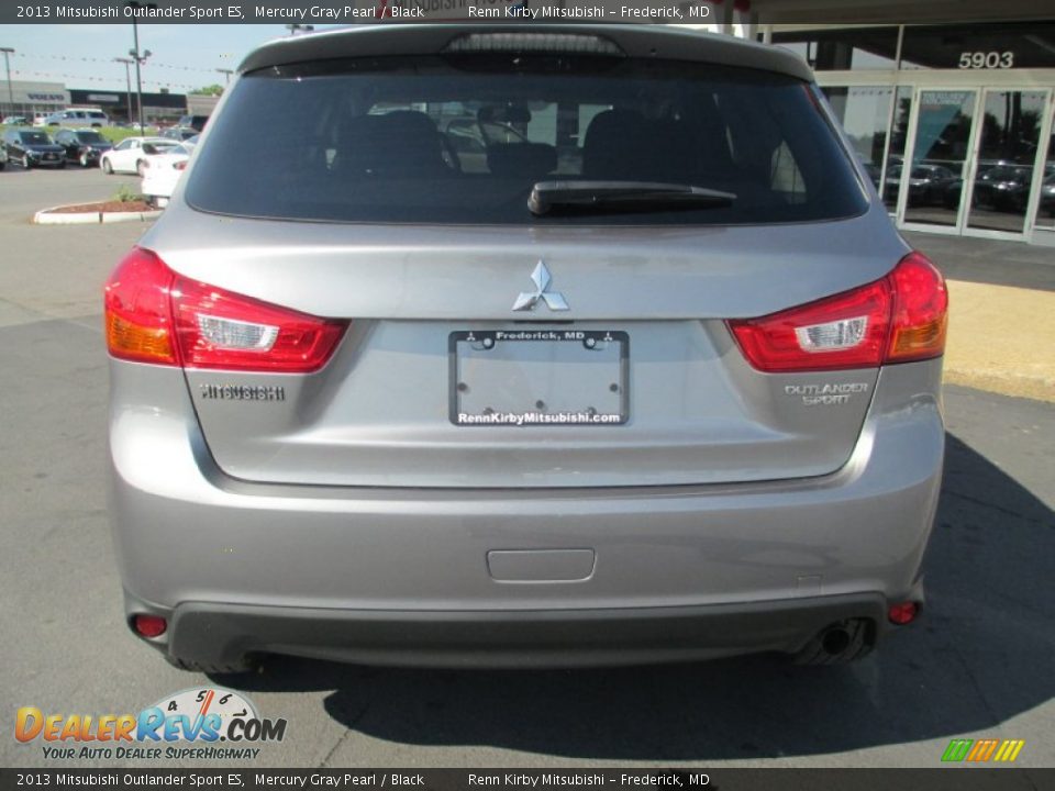 2013 Mitsubishi Outlander Sport ES Mercury Gray Pearl / Black Photo #6