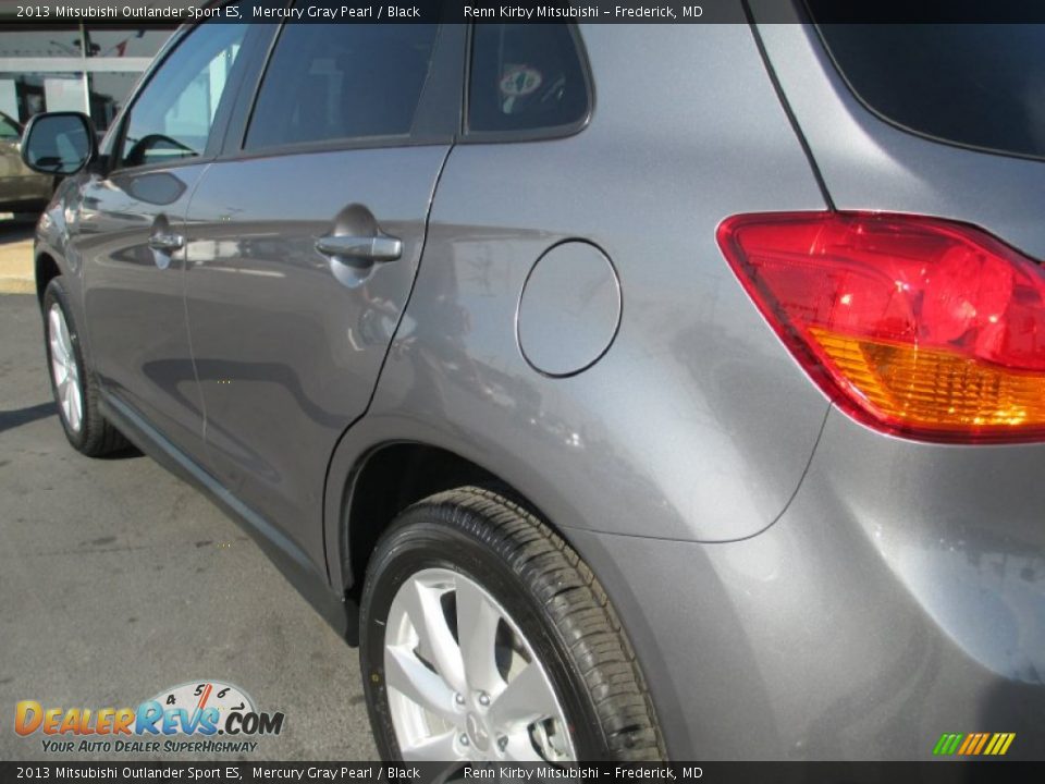2013 Mitsubishi Outlander Sport ES Mercury Gray Pearl / Black Photo #10