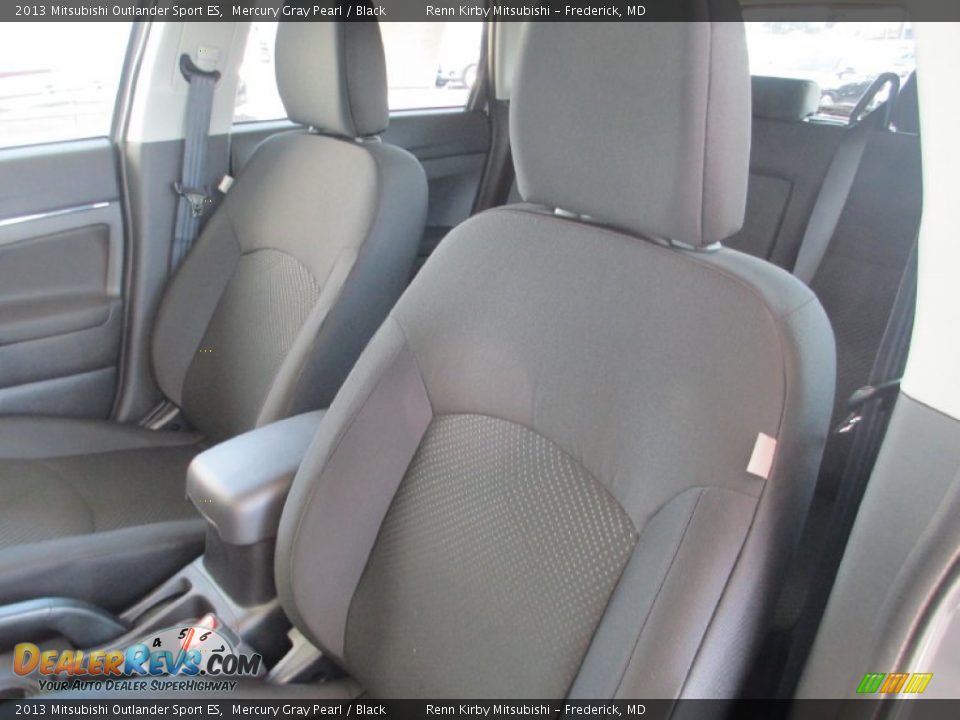 2013 Mitsubishi Outlander Sport ES Mercury Gray Pearl / Black Photo #12