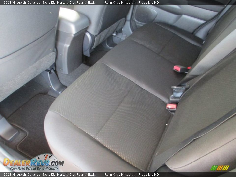 2013 Mitsubishi Outlander Sport ES Mercury Gray Pearl / Black Photo #15