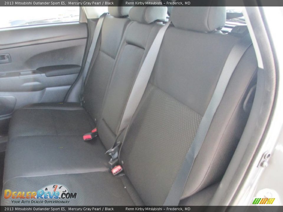 2013 Mitsubishi Outlander Sport ES Mercury Gray Pearl / Black Photo #16