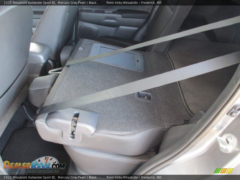 2013 Mitsubishi Outlander Sport ES Mercury Gray Pearl / Black Photo #17