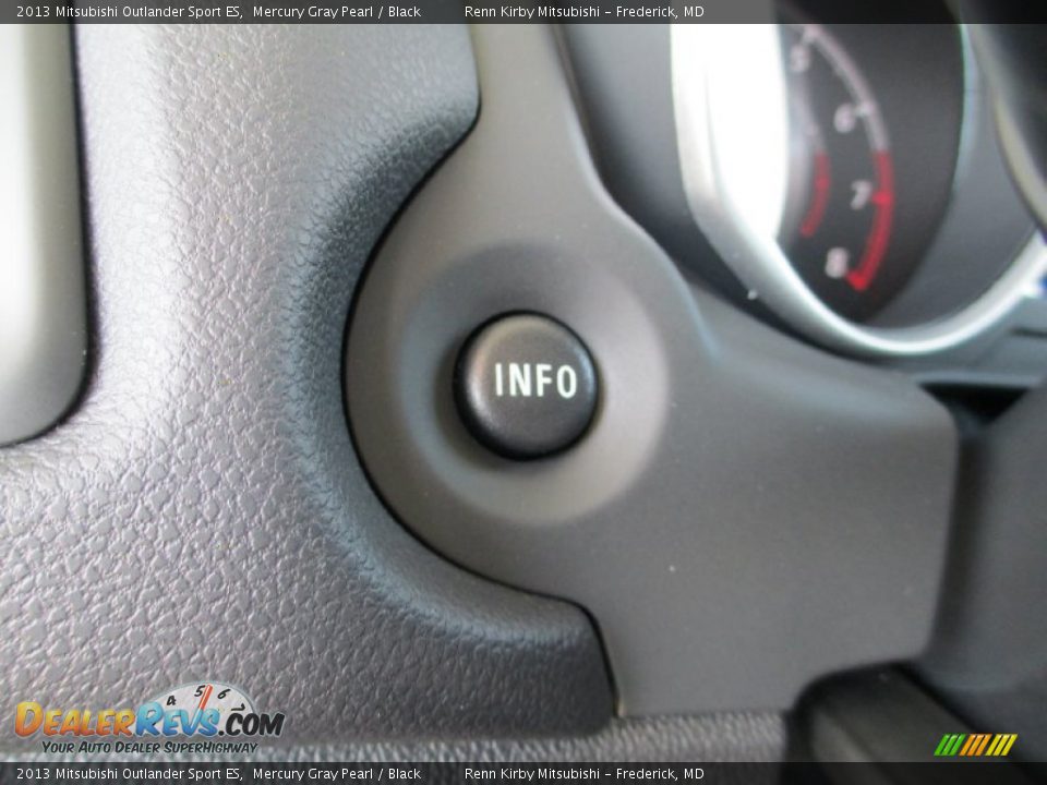 2013 Mitsubishi Outlander Sport ES Mercury Gray Pearl / Black Photo #21