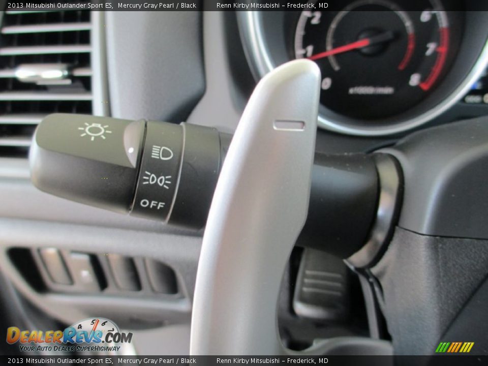 2013 Mitsubishi Outlander Sport ES Mercury Gray Pearl / Black Photo #22