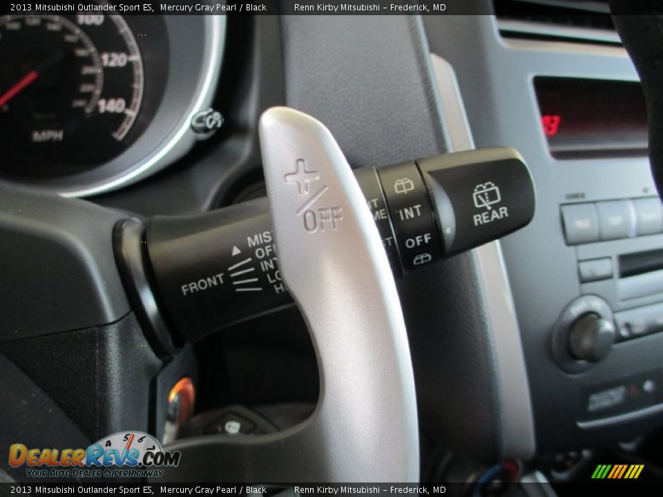 2013 Mitsubishi Outlander Sport ES Mercury Gray Pearl / Black Photo #23
