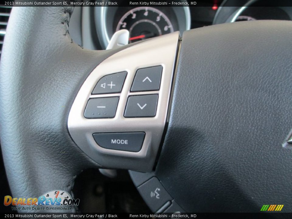 2013 Mitsubishi Outlander Sport ES Mercury Gray Pearl / Black Photo #24