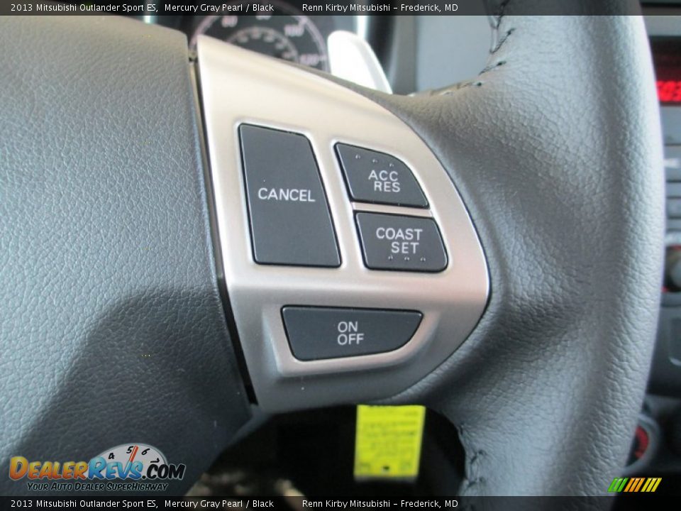 2013 Mitsubishi Outlander Sport ES Mercury Gray Pearl / Black Photo #25