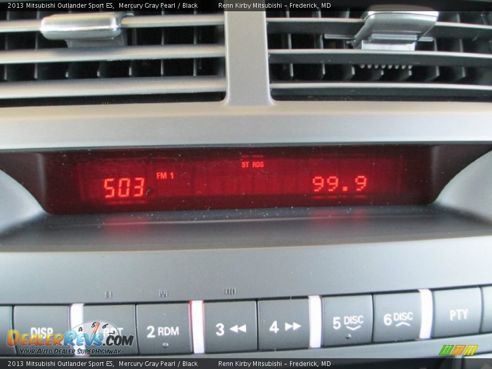 2013 Mitsubishi Outlander Sport ES Mercury Gray Pearl / Black Photo #28