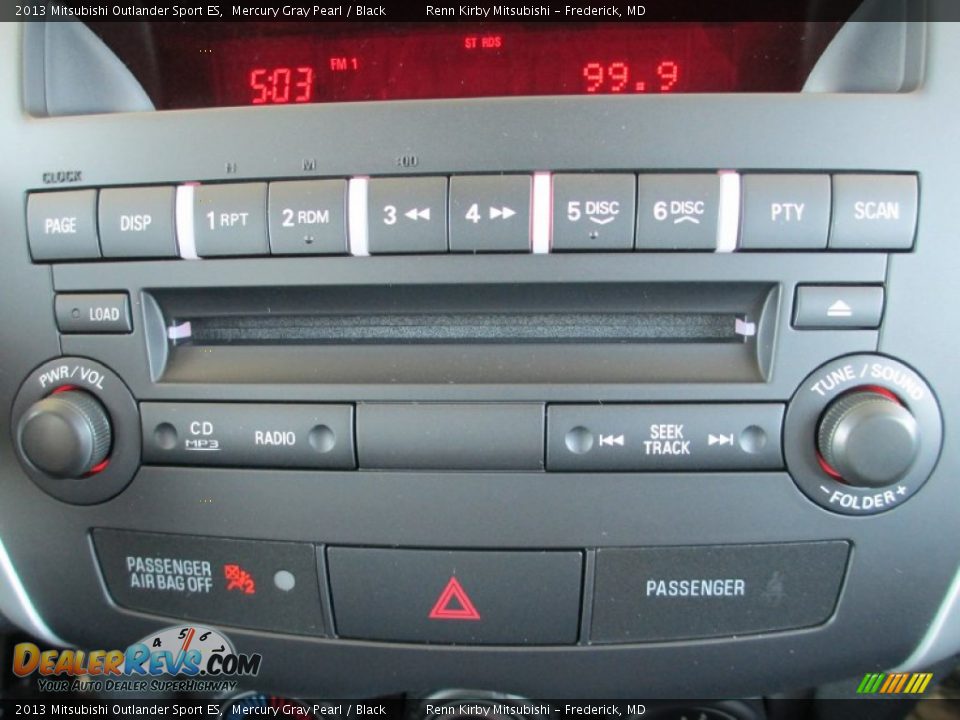 2013 Mitsubishi Outlander Sport ES Mercury Gray Pearl / Black Photo #29