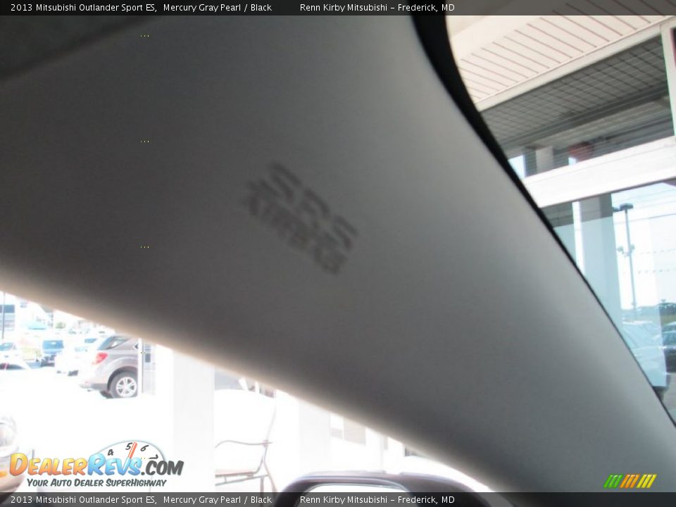 2013 Mitsubishi Outlander Sport ES Mercury Gray Pearl / Black Photo #32