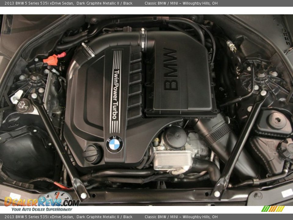 2013 BMW 5 Series 535i xDrive Sedan 3.0 Liter DI TwinPower Turbocharged DOHC 24-Valve VVT 4 Inline 6 Cylinder Engine Photo #36