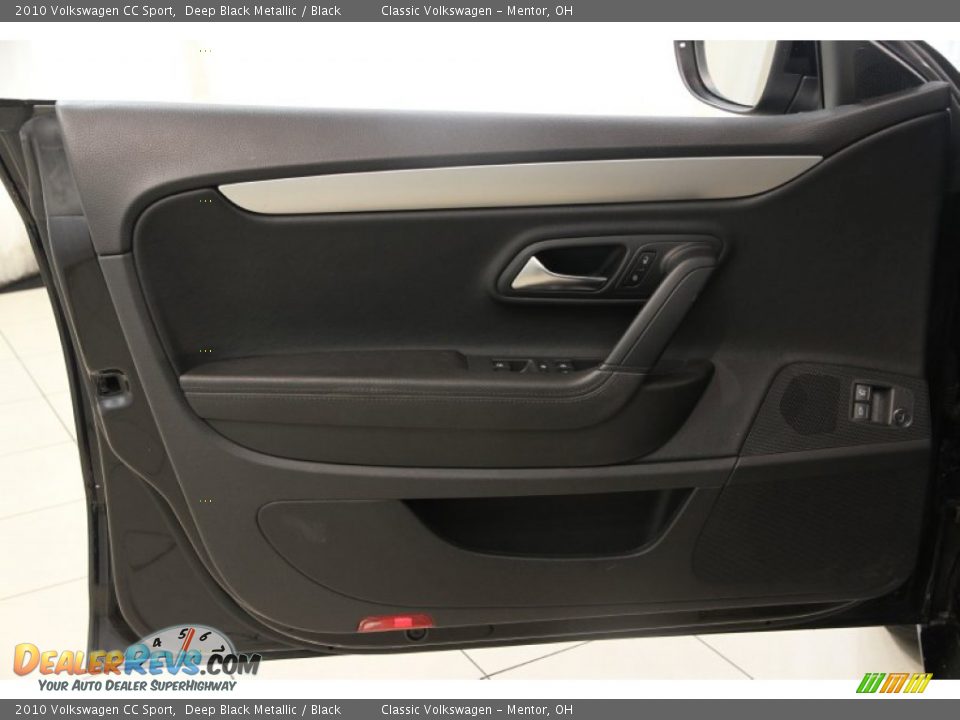2010 Volkswagen CC Sport Deep Black Metallic / Black Photo #4