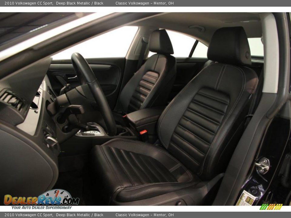 2010 Volkswagen CC Sport Deep Black Metallic / Black Photo #5