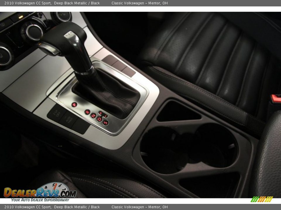 2010 Volkswagen CC Sport Deep Black Metallic / Black Photo #19