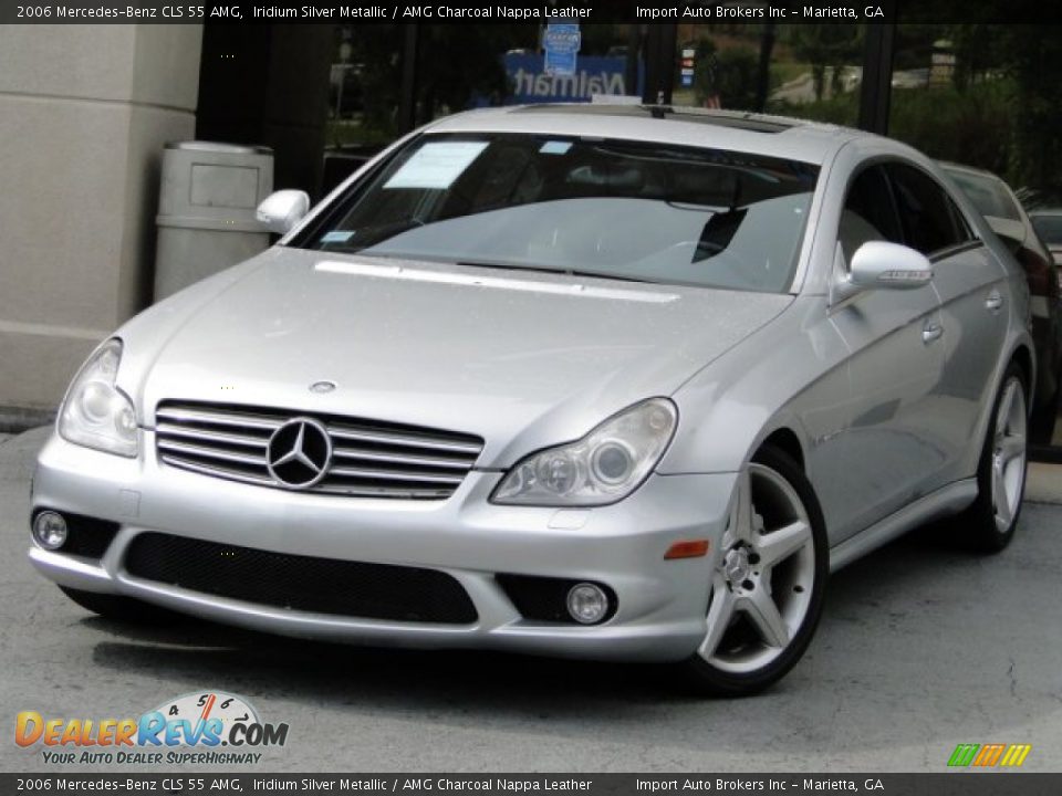 2006 Mercedes-Benz CLS 55 AMG Iridium Silver Metallic / AMG Charcoal Nappa Leather Photo #1